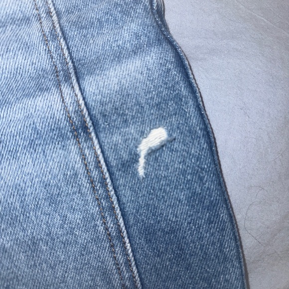 LOFT Relaxed Fit Light Blue Jeans - Picture 5 of 10